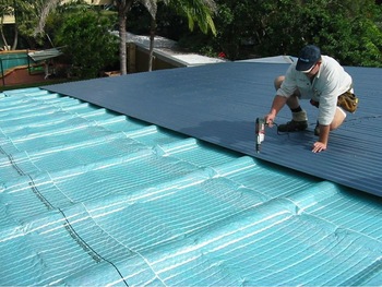 4 mm de aluminio de papel de burbuja aislamiento térmico reflejante resistente al agua 4